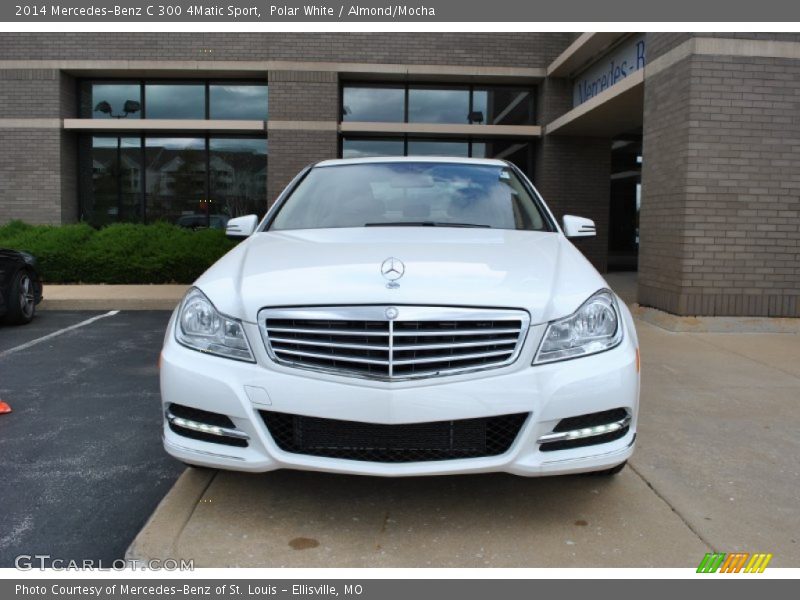 Polar White / Almond/Mocha 2014 Mercedes-Benz C 300 4Matic Sport