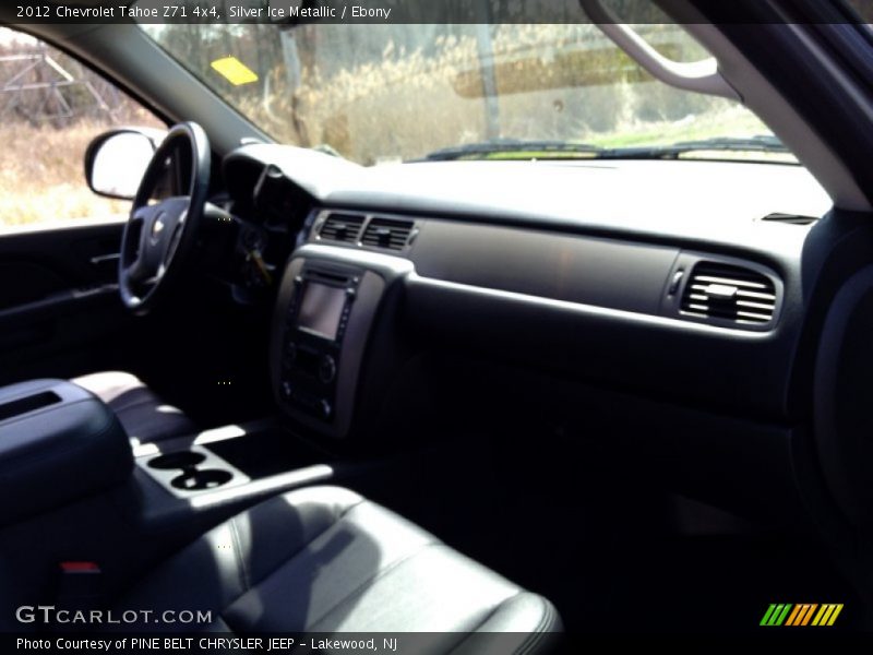 Silver Ice Metallic / Ebony 2012 Chevrolet Tahoe Z71 4x4