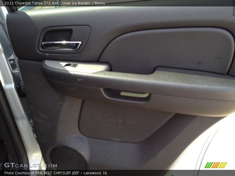 Silver Ice Metallic / Ebony 2012 Chevrolet Tahoe Z71 4x4