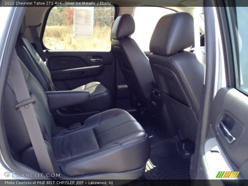 Silver Ice Metallic / Ebony 2012 Chevrolet Tahoe Z71 4x4