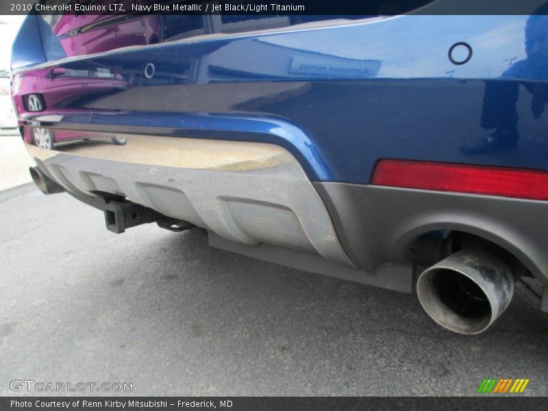 Navy Blue Metallic / Jet Black/Light Titanium 2010 Chevrolet Equinox LTZ
