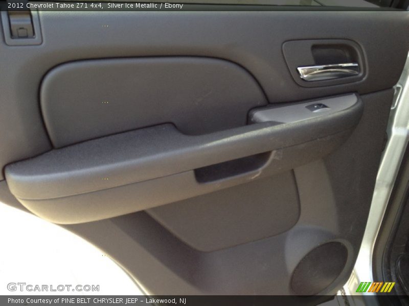 Silver Ice Metallic / Ebony 2012 Chevrolet Tahoe Z71 4x4