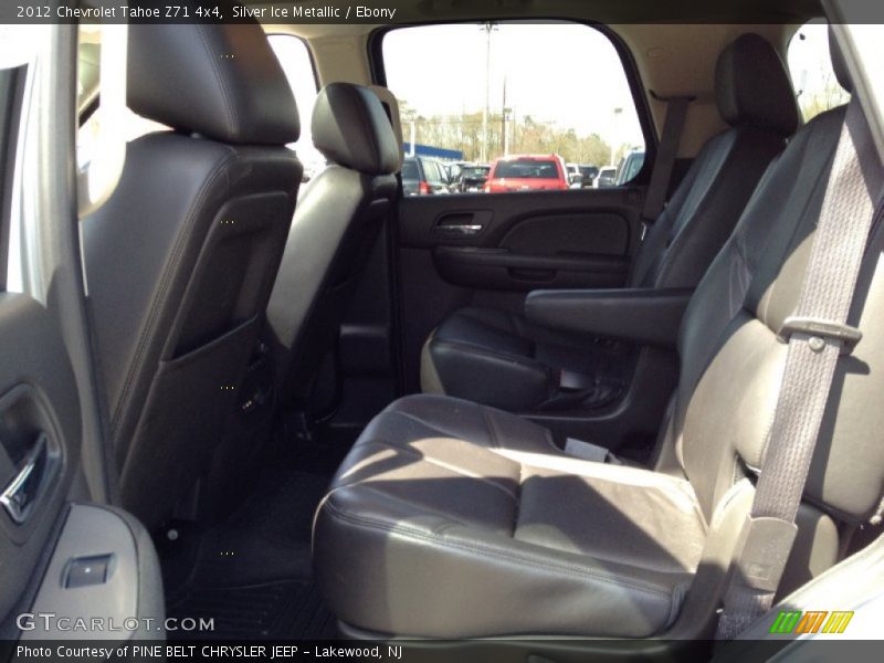 Silver Ice Metallic / Ebony 2012 Chevrolet Tahoe Z71 4x4