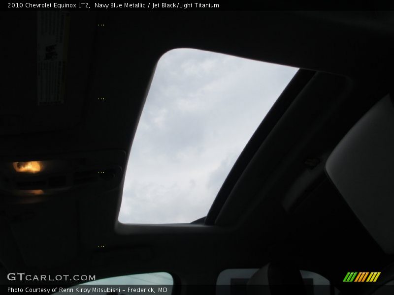 Navy Blue Metallic / Jet Black/Light Titanium 2010 Chevrolet Equinox LTZ