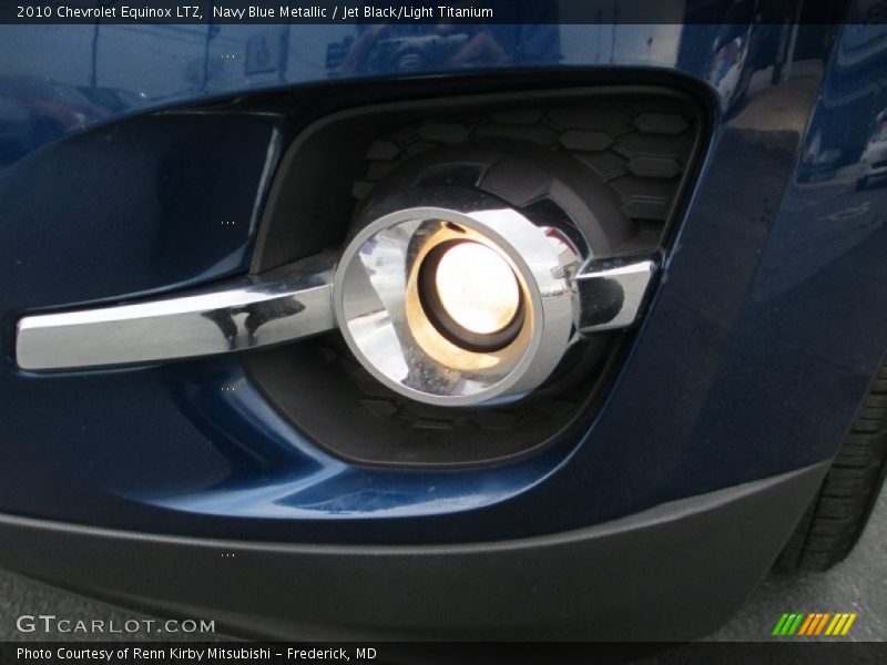 Navy Blue Metallic / Jet Black/Light Titanium 2010 Chevrolet Equinox LTZ