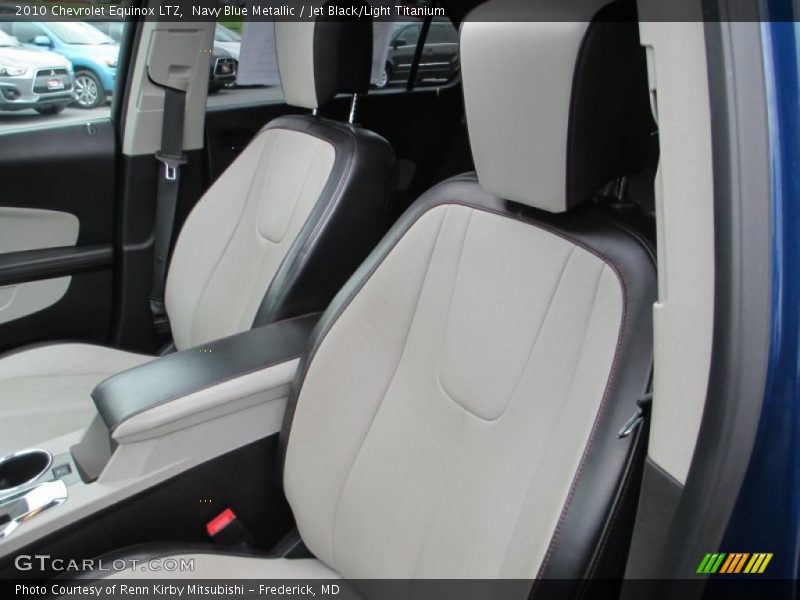 Navy Blue Metallic / Jet Black/Light Titanium 2010 Chevrolet Equinox LTZ
