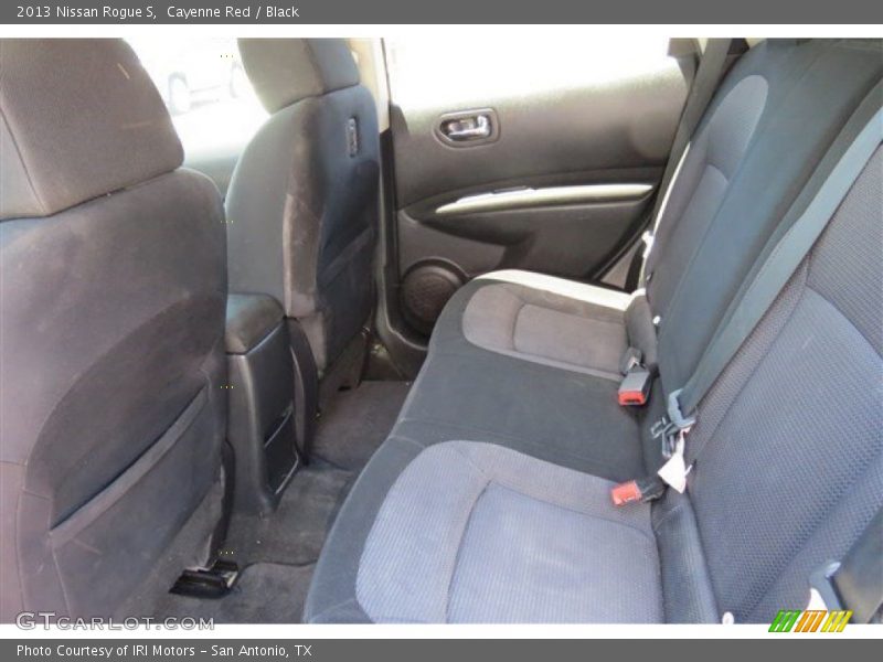 Cayenne Red / Black 2013 Nissan Rogue S