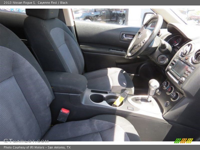 Cayenne Red / Black 2013 Nissan Rogue S