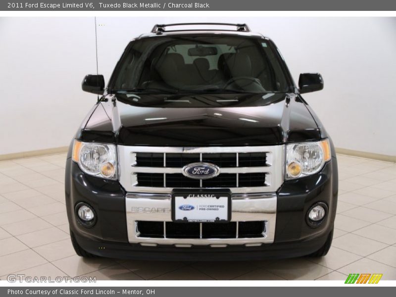Tuxedo Black Metallic / Charcoal Black 2011 Ford Escape Limited V6