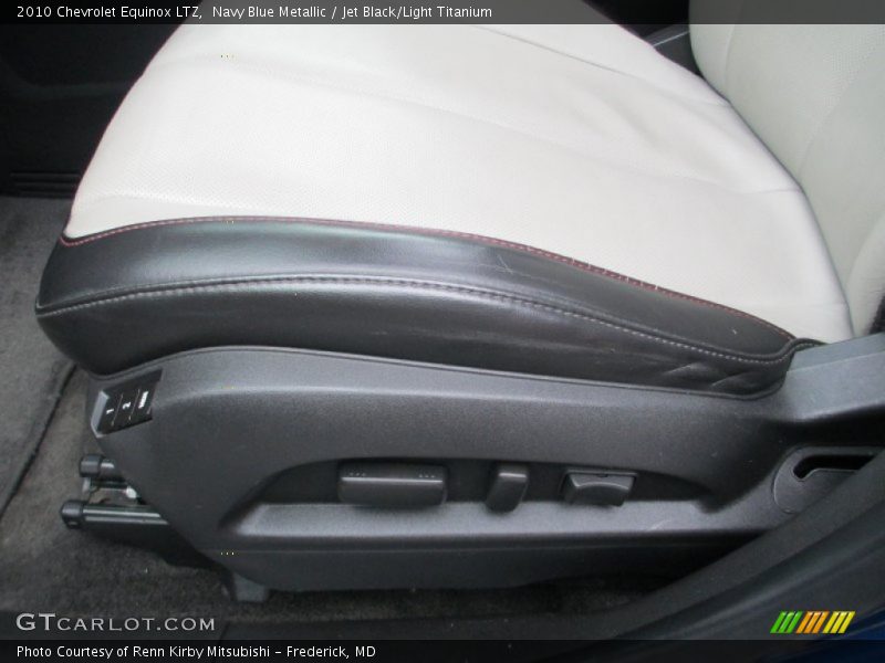 Navy Blue Metallic / Jet Black/Light Titanium 2010 Chevrolet Equinox LTZ