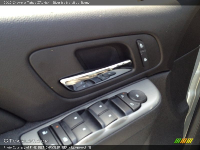 Silver Ice Metallic / Ebony 2012 Chevrolet Tahoe Z71 4x4