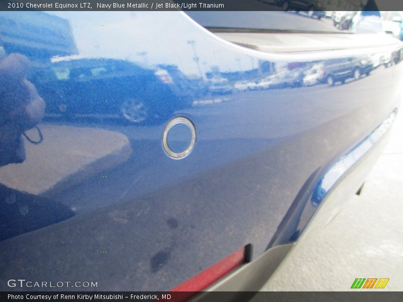 Navy Blue Metallic / Jet Black/Light Titanium 2010 Chevrolet Equinox LTZ