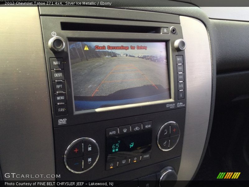 Silver Ice Metallic / Ebony 2012 Chevrolet Tahoe Z71 4x4