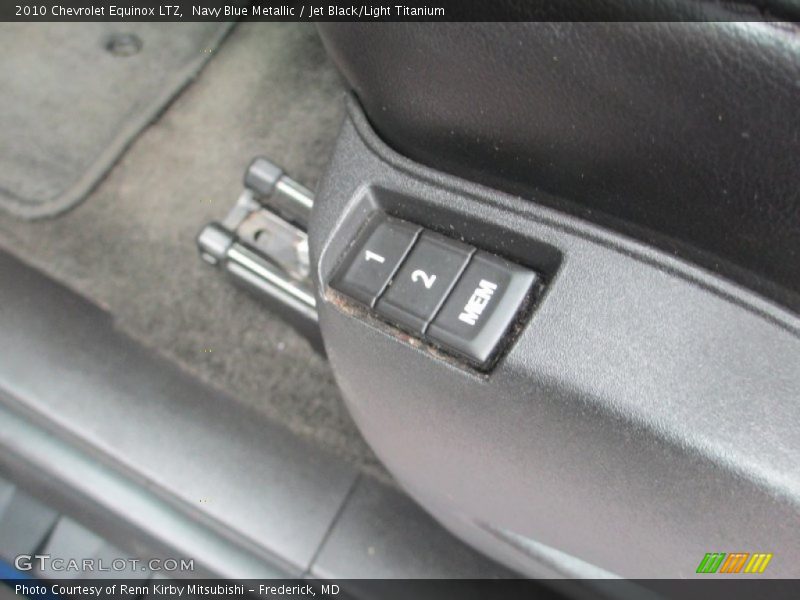 Navy Blue Metallic / Jet Black/Light Titanium 2010 Chevrolet Equinox LTZ
