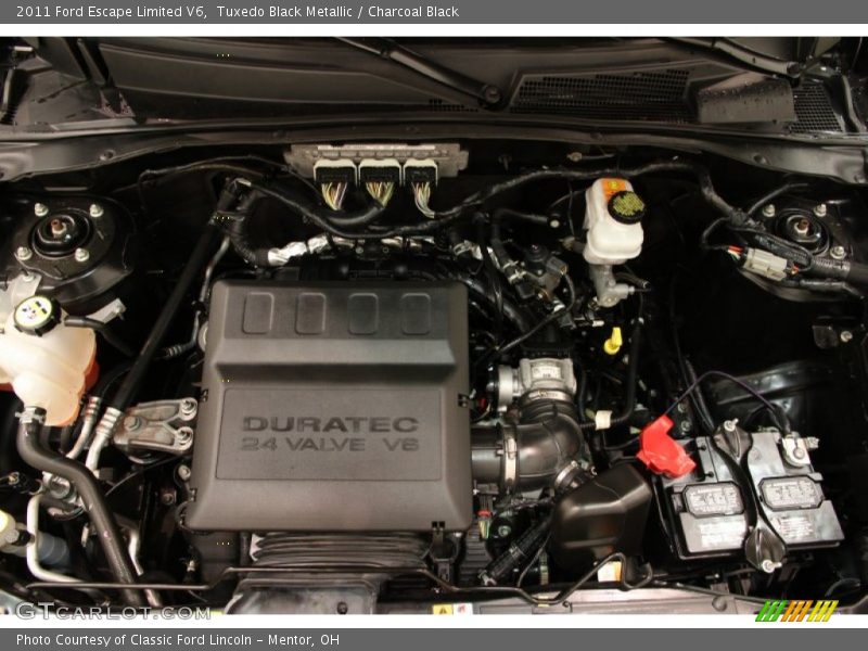  2011 Escape Limited V6 Engine - 3.0 Liter DOHC 24-Valve Duratec Flex-Fuel V6