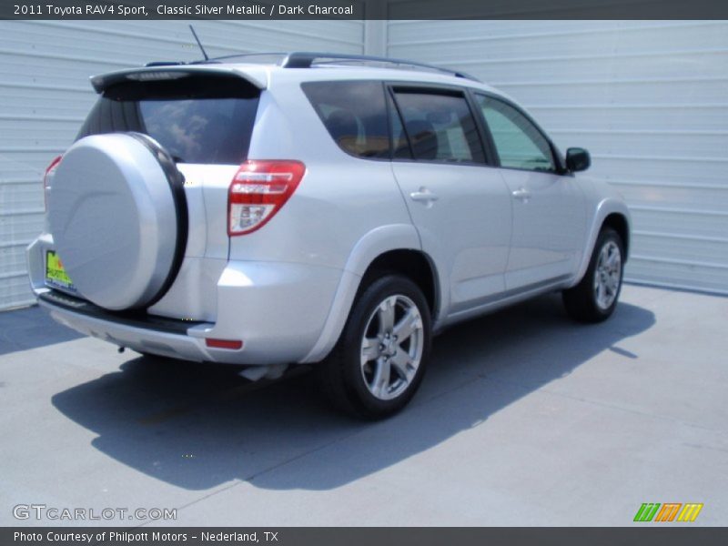 Classic Silver Metallic / Dark Charcoal 2011 Toyota RAV4 Sport