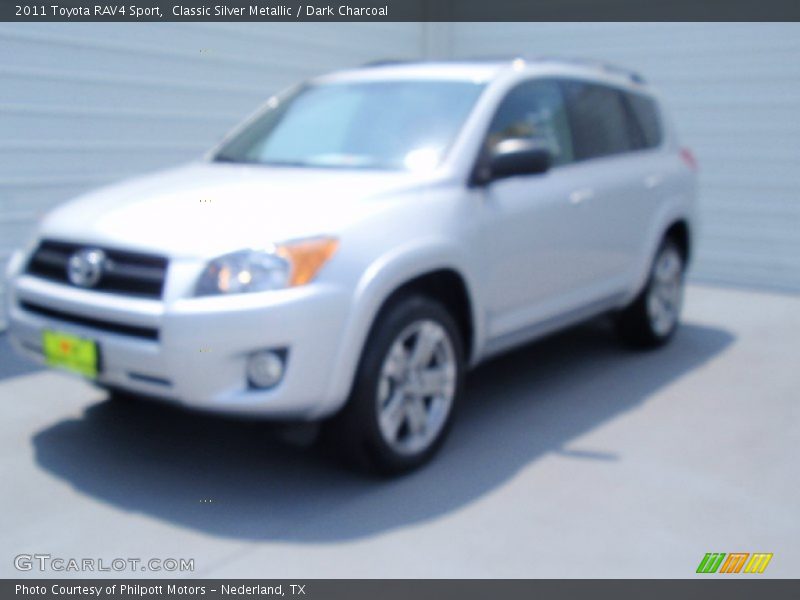 Classic Silver Metallic / Dark Charcoal 2011 Toyota RAV4 Sport