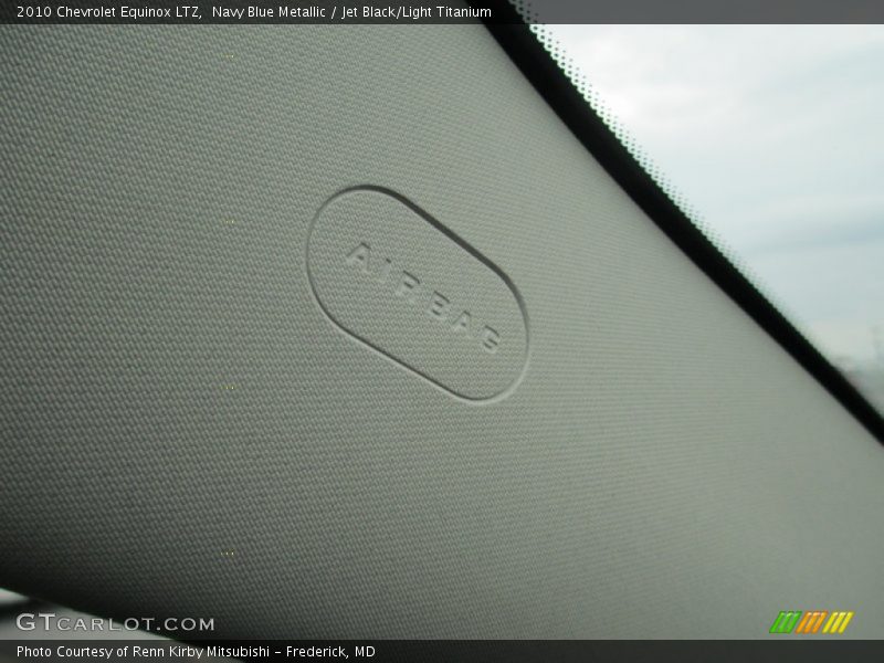 Navy Blue Metallic / Jet Black/Light Titanium 2010 Chevrolet Equinox LTZ