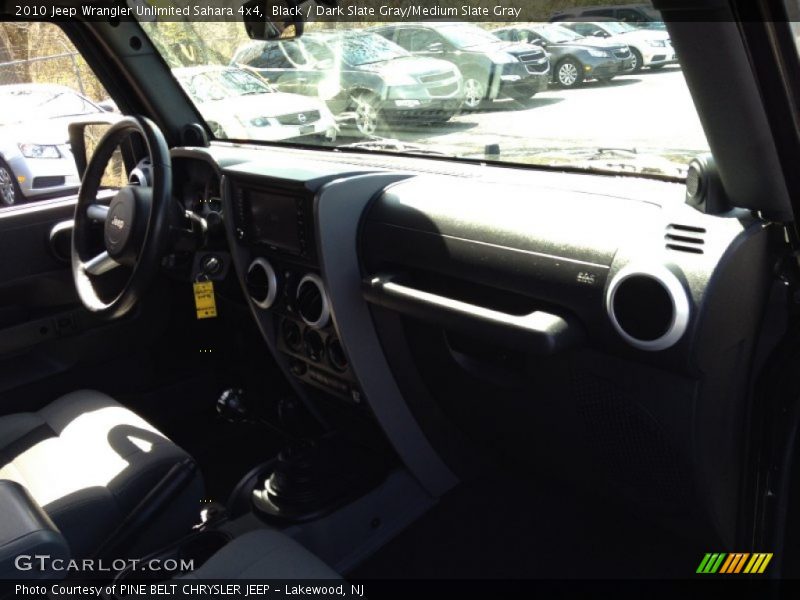 Black / Dark Slate Gray/Medium Slate Gray 2010 Jeep Wrangler Unlimited Sahara 4x4