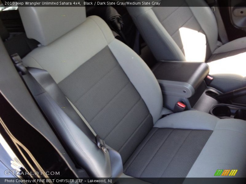 Black / Dark Slate Gray/Medium Slate Gray 2010 Jeep Wrangler Unlimited Sahara 4x4