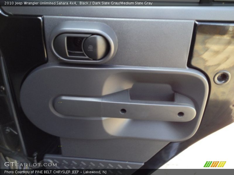 Black / Dark Slate Gray/Medium Slate Gray 2010 Jeep Wrangler Unlimited Sahara 4x4