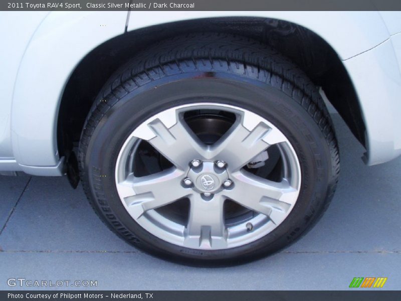 Classic Silver Metallic / Dark Charcoal 2011 Toyota RAV4 Sport