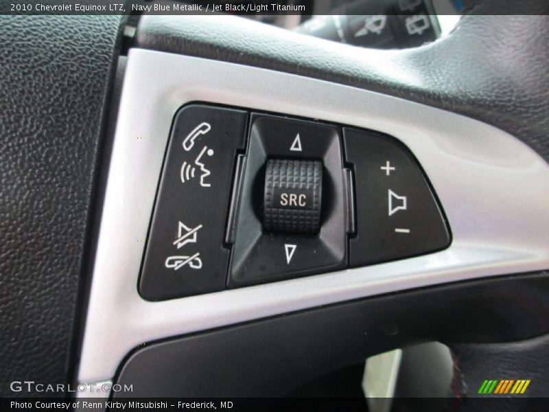 Navy Blue Metallic / Jet Black/Light Titanium 2010 Chevrolet Equinox LTZ