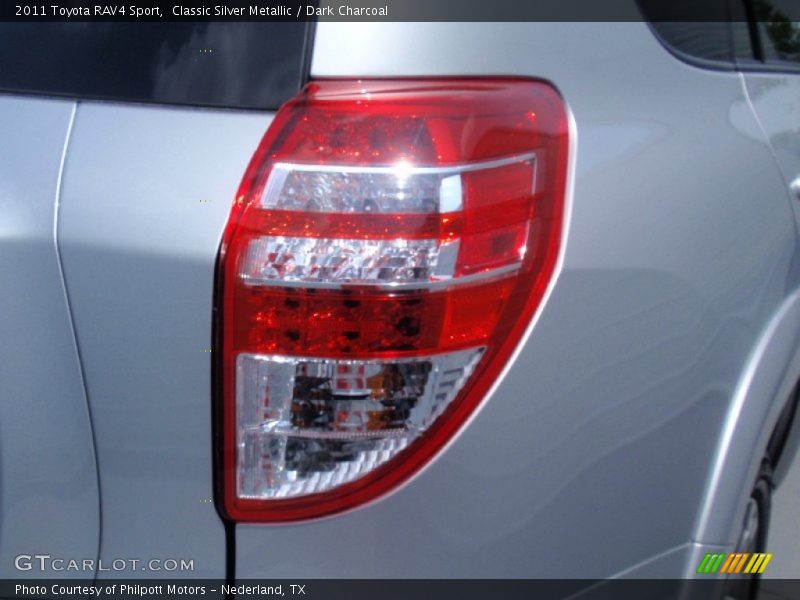 Classic Silver Metallic / Dark Charcoal 2011 Toyota RAV4 Sport