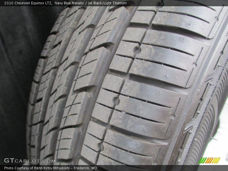 Navy Blue Metallic / Jet Black/Light Titanium 2010 Chevrolet Equinox LTZ