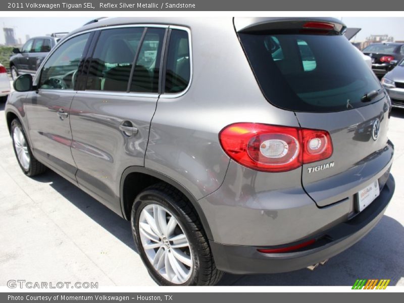 Reflex Silver Metallic / Sandstone 2011 Volkswagen Tiguan SEL