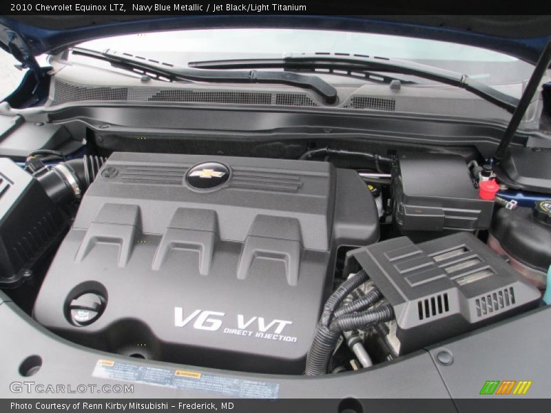 Navy Blue Metallic / Jet Black/Light Titanium 2010 Chevrolet Equinox LTZ