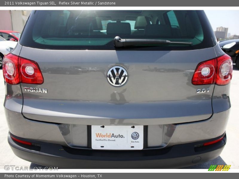 Reflex Silver Metallic / Sandstone 2011 Volkswagen Tiguan SEL