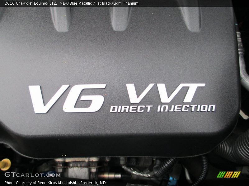Navy Blue Metallic / Jet Black/Light Titanium 2010 Chevrolet Equinox LTZ