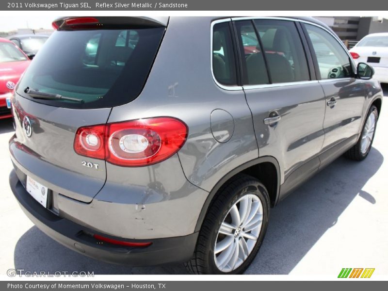 Reflex Silver Metallic / Sandstone 2011 Volkswagen Tiguan SEL