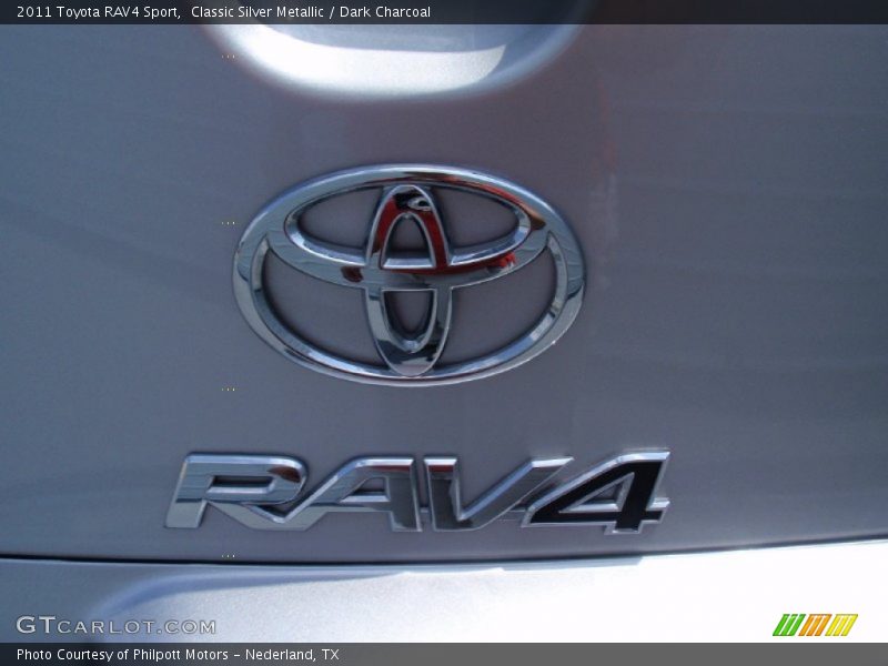 Classic Silver Metallic / Dark Charcoal 2011 Toyota RAV4 Sport
