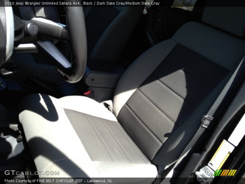 Black / Dark Slate Gray/Medium Slate Gray 2010 Jeep Wrangler Unlimited Sahara 4x4