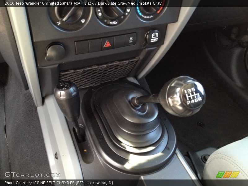 Black / Dark Slate Gray/Medium Slate Gray 2010 Jeep Wrangler Unlimited Sahara 4x4