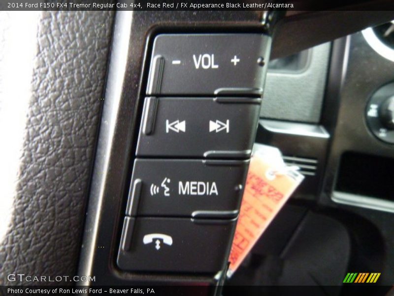 Race Red / FX Appearance Black Leather/Alcantara 2014 Ford F150 FX4 Tremor Regular Cab 4x4