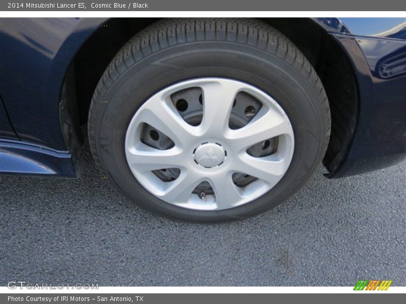 Cosmic Blue / Black 2014 Mitsubishi Lancer ES