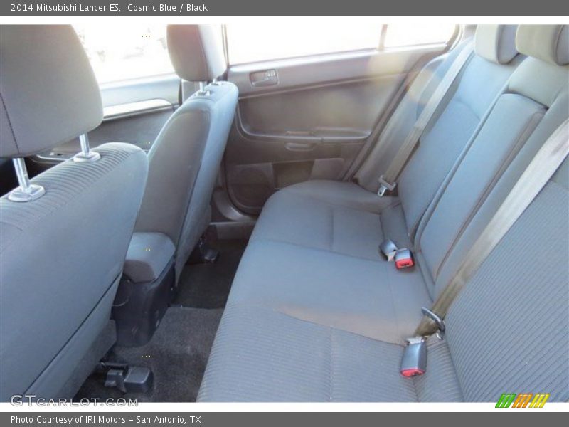 Cosmic Blue / Black 2014 Mitsubishi Lancer ES