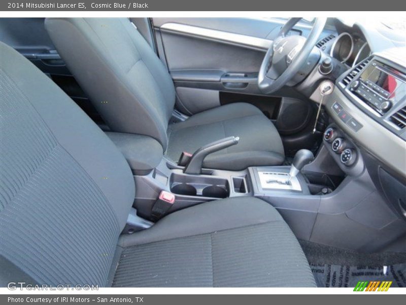 Cosmic Blue / Black 2014 Mitsubishi Lancer ES