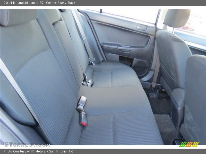 Cosmic Blue / Black 2014 Mitsubishi Lancer ES