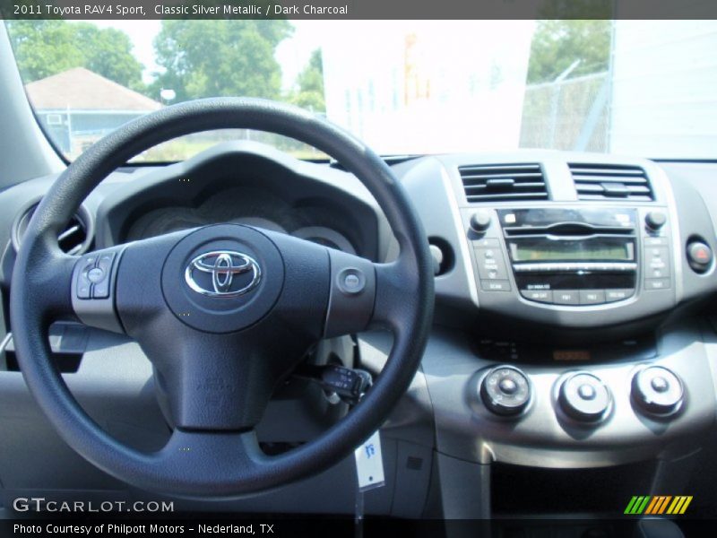 Classic Silver Metallic / Dark Charcoal 2011 Toyota RAV4 Sport