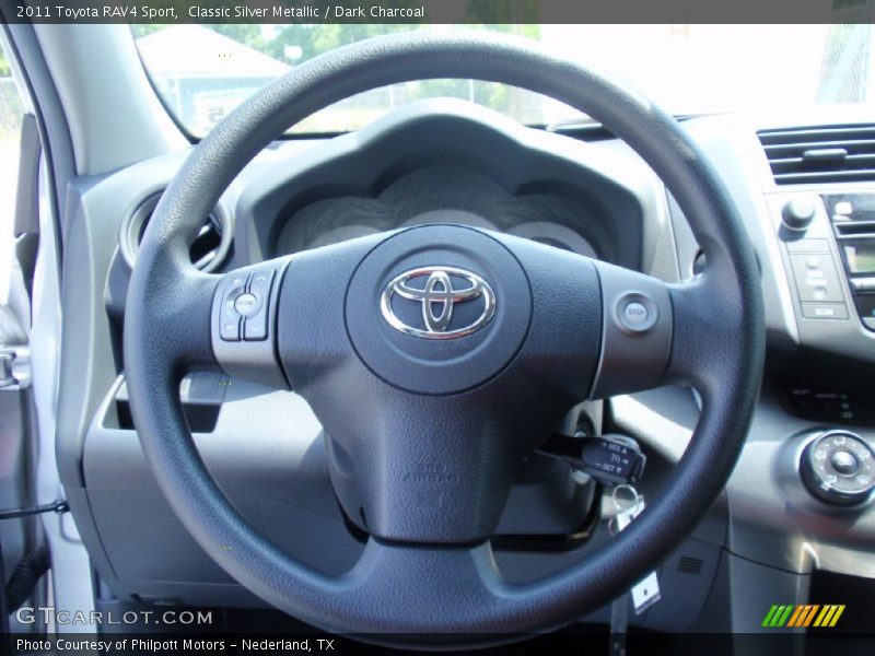 Classic Silver Metallic / Dark Charcoal 2011 Toyota RAV4 Sport