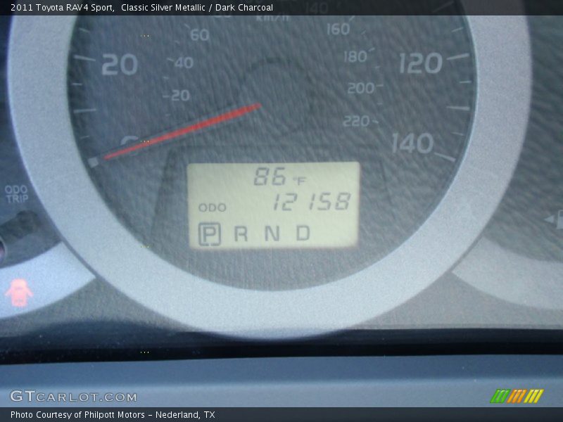 Classic Silver Metallic / Dark Charcoal 2011 Toyota RAV4 Sport