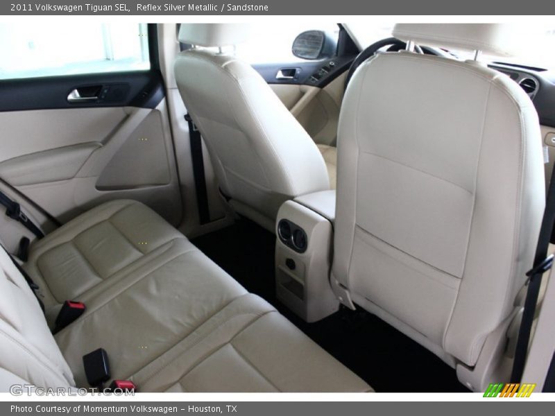 Reflex Silver Metallic / Sandstone 2011 Volkswagen Tiguan SEL