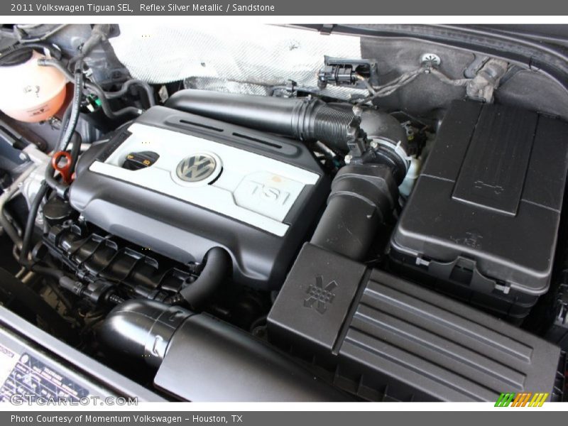 Reflex Silver Metallic / Sandstone 2011 Volkswagen Tiguan SEL