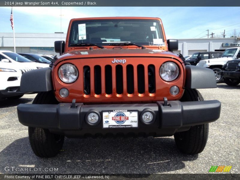 Copperhead / Black 2014 Jeep Wrangler Sport 4x4