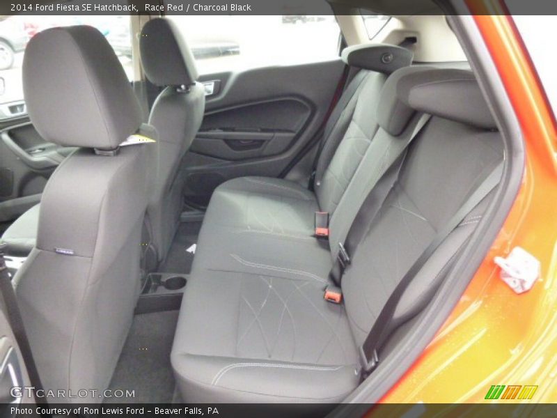 Race Red / Charcoal Black 2014 Ford Fiesta SE Hatchback