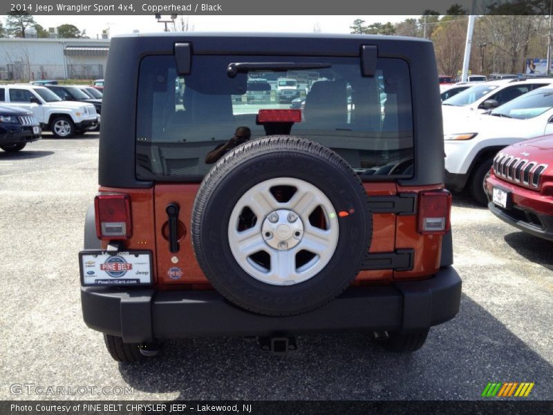 Copperhead / Black 2014 Jeep Wrangler Sport 4x4